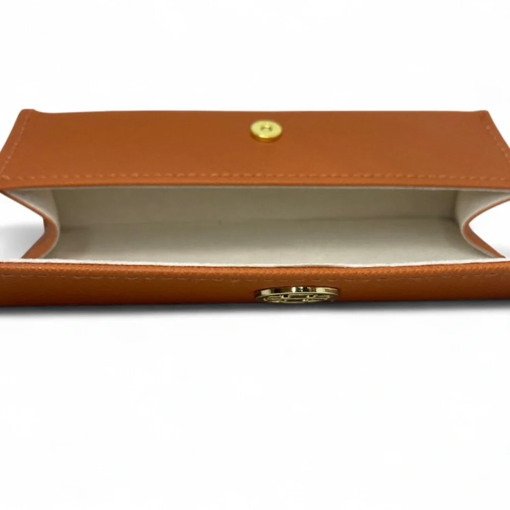 TORY BURCH GLASSES CASE WITH DRAWSTRING BAG